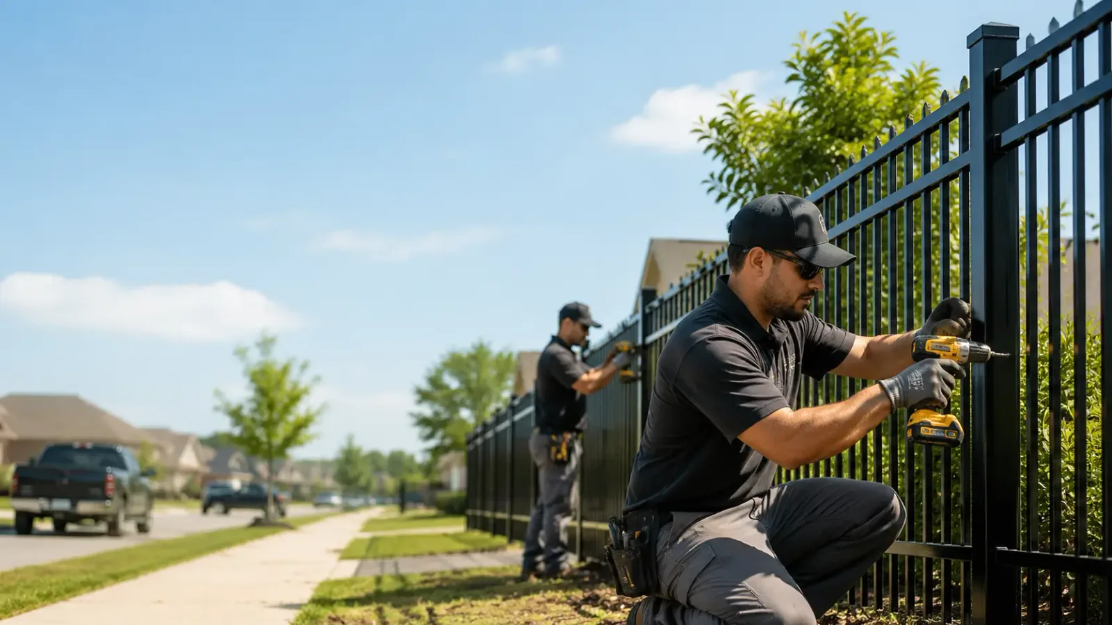 Metal Fence Installation in Piney Point, MD